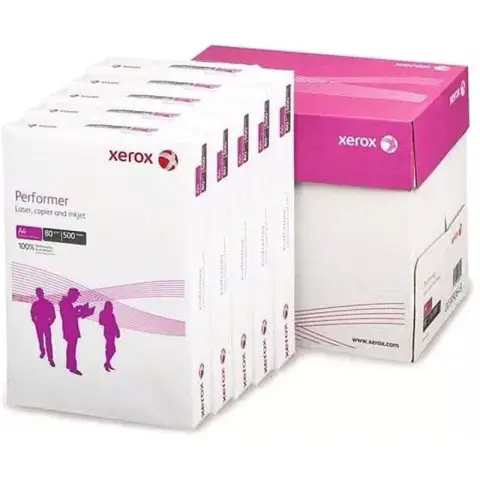 Papier ksero Xerox Performer | A4 | 80g | 500 arkuszy | Klasa C - KARTON (5 ryz)